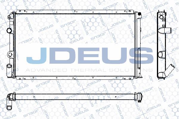 Jdeus RA0230740 - Jäähdytin,moottorin jäähdytys www.avaruosad.ee