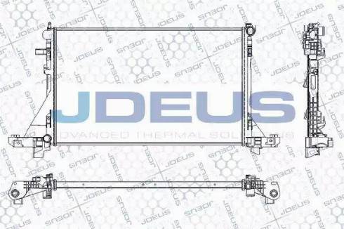 Jdeus RA0231110 - Radiaator,mootorijahutus www.avaruosad.ee