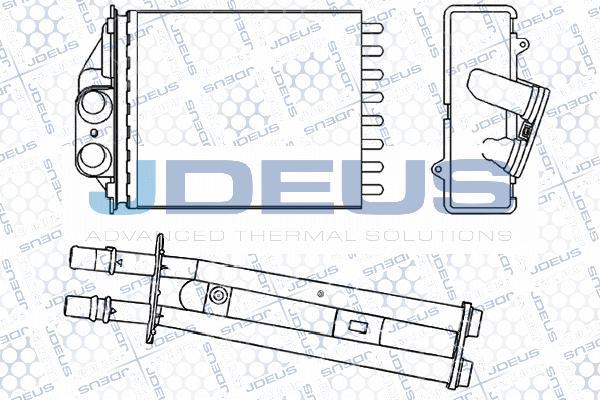 Jdeus RA2111230 - Heat Exchanger, interior heating www.avaruosad.ee