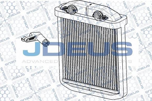 Jdeus RA2231100 - Heat Exchanger, interior heating www.avaruosad.ee
