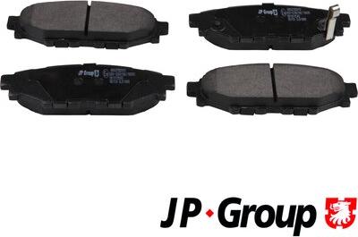 JP Group 4663700310 - Brake Pad Set, disc brake www.avaruosad.ee