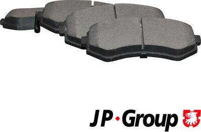 JP Group 4063700510 - Brake Pad Set, disc brake www.avaruosad.ee