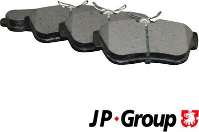 JP Group 4163700810 - Brake Pad Set, disc brake www.avaruosad.ee
