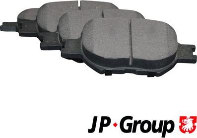 JP Group 4863600610 - Brake Pad Set, disc brake www.avaruosad.ee