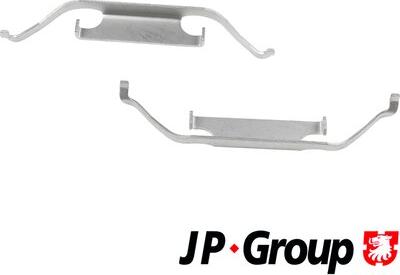 JP Group 1464004510 - Accessory Kit for disc brake Pads www.avaruosad.ee