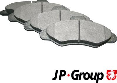 JP Group 1563601010 - Brake Pad Set, disc brake www.avaruosad.ee