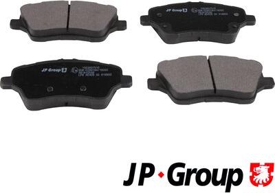 JP Group 1563607510 - Brake Pad Set, disc brake www.avaruosad.ee