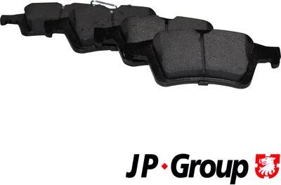 JP Group 1563701510 - Brake Pad Set, disc brake www.avaruosad.ee