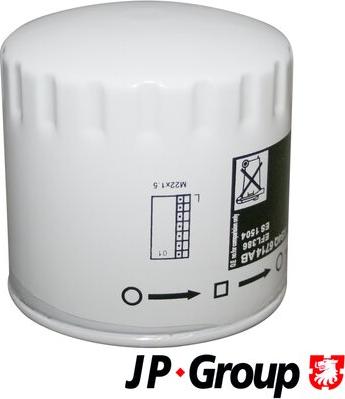 JP Group 1518500100 - Oil Filter www.avaruosad.ee
