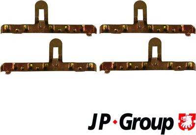 JP Group 1164000810 - Accessory Kit for disc brake Pads www.avaruosad.ee