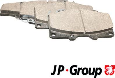 JP Group 1163607310 - Brake Pad Set, disc brake www.avaruosad.ee