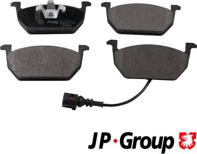 JP Group 1163614010 - Brake Pad Set, disc brake www.avaruosad.ee