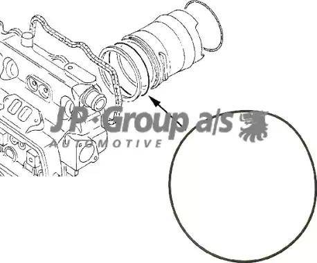 JP Group 1111000200 - O-Ring, cylinder sleeve www.avaruosad.ee
