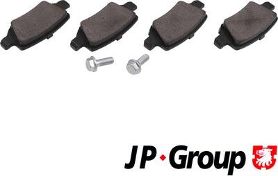 JP Group 1363701410 - Brake Pad Set, disc brake www.avaruosad.ee