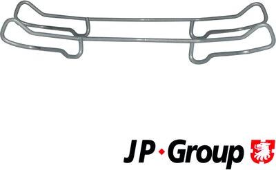 JP Group 1263650110 - Accessory Kit for disc brake Pads www.avaruosad.ee