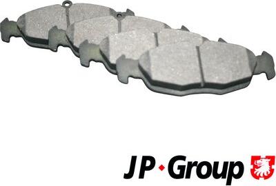 JP Group 1263600810 - Brake Pad Set, disc brake www.avaruosad.ee