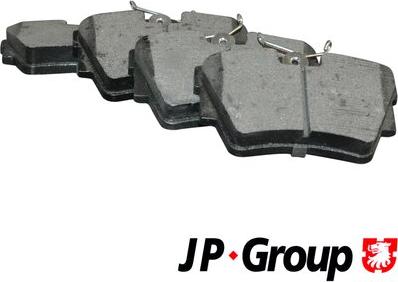 JP Group 1263701610 - Brake Pad Set, disc brake www.avaruosad.ee