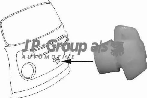 JP Group 8181650206 - Radiator Emblem www.avaruosad.ee