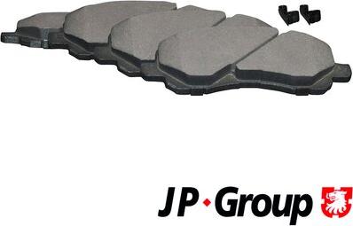 JP Group 3963600410 - Juego de pastillas de freno www.avaruosad.ee