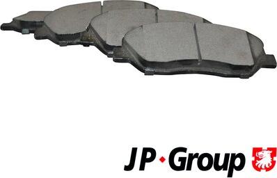 JP Group 3563600710 - Brake Pad Set, disc brake www.avaruosad.ee