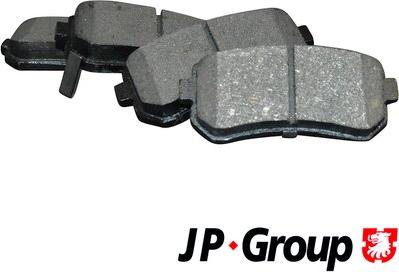 JP Group 3563700610 - Brake Pad Set, disc brake www.avaruosad.ee