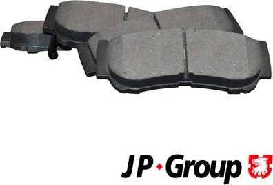 JP Group 3563700710 - Brake Pad Set, disc brake www.avaruosad.ee