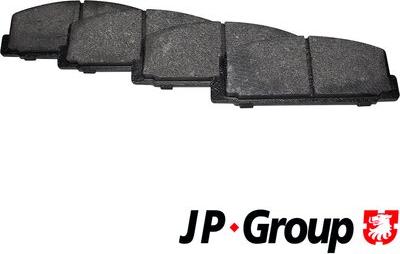 JP Group 3863700610 - Brake Pad Set, disc brake www.avaruosad.ee