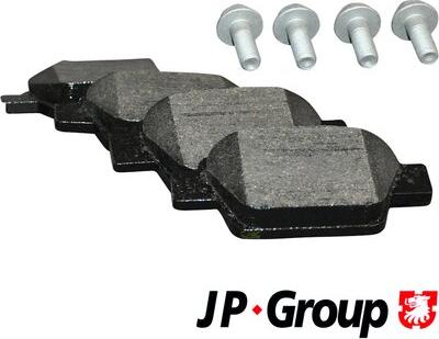 JP Group 3363700210 - Brake Pad Set, disc brake www.avaruosad.ee