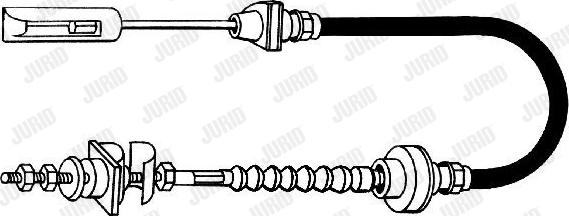 Jurid 421066J - Clutch Cable www.avaruosad.ee