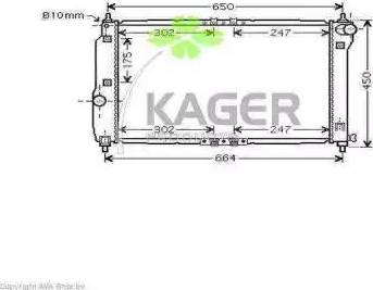 Kager 31-2444 - Radiators, Motora dzesēšanas sistēma www.avaruosad.ee