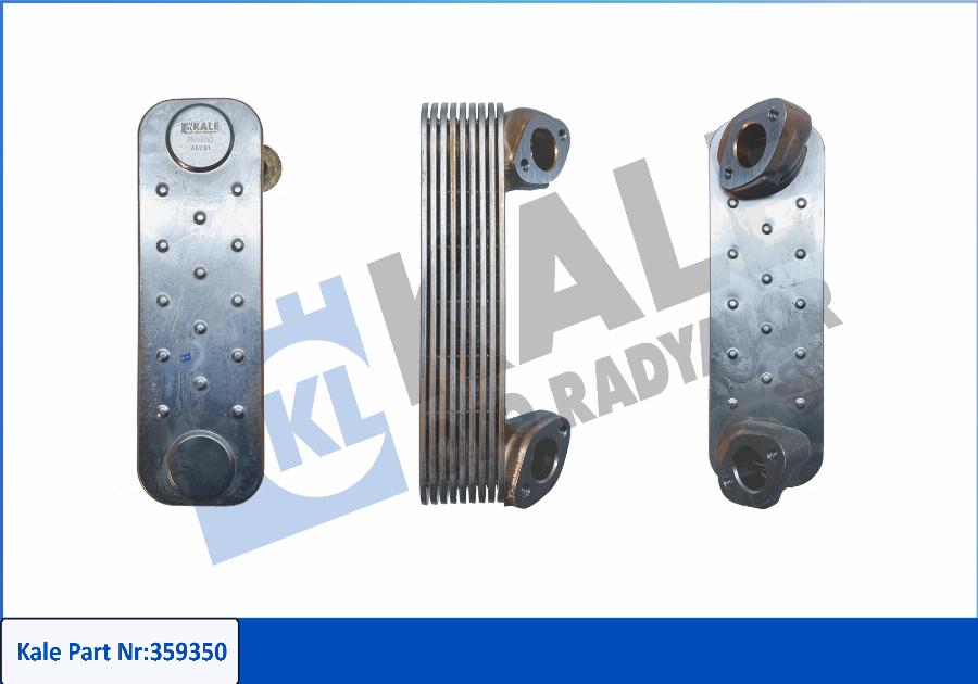 KALE OTO RADYATÖR 359350 - Eļļas radiators, Motoreļļa www.avaruosad.ee