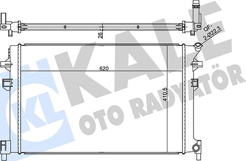 KALE OTO RADYATÖR 356345 - EGR-jahuti, turbo vahejahuti www.avaruosad.ee