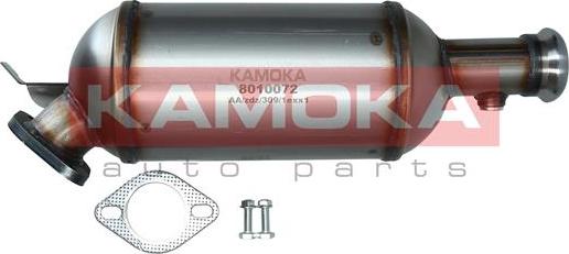 Kamoka 8010072 - Nosēdumu-/Daļiņu filtrs, Izplūdes gāzu sistēma www.avaruosad.ee