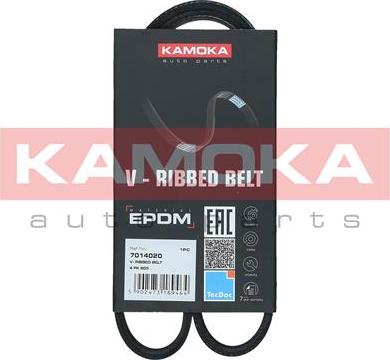 Kamoka 7014020 - V-Ribbed Belts www.avaruosad.ee