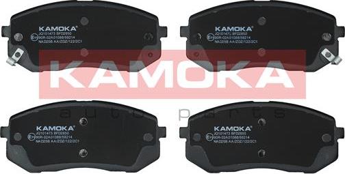 Kamoka JQ101473 - Brake Pad Set, disc brake www.avaruosad.ee