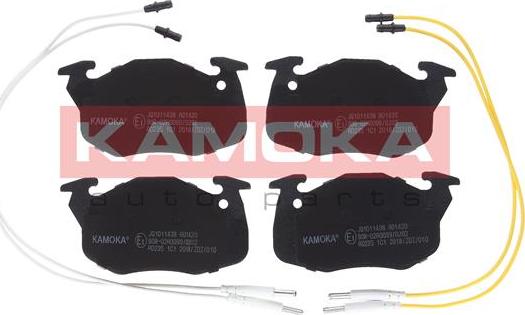 Kamoka JQ1011438 - Brake Pad Set, disc brake www.avaruosad.ee