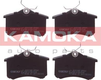 Kamoka JQ1011082 - Brake Pad Set, disc brake www.avaruosad.ee