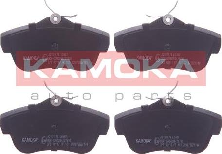 Kamoka JQ101174 - Brake Pad Set, disc brake www.avaruosad.ee