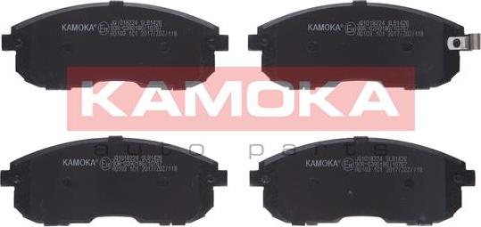 Kamoka JQ1018224 - Brake Pad Set, disc brake www.avaruosad.ee