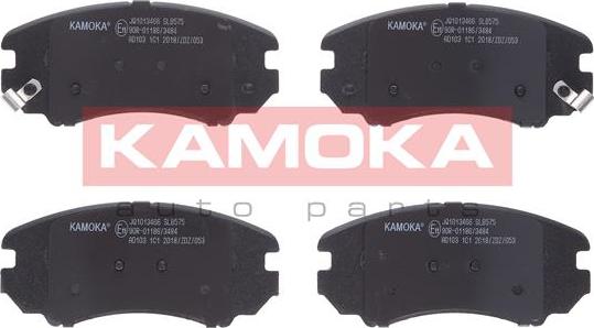Kamoka JQ1013466 - Brake Pad Set, disc brake www.avaruosad.ee