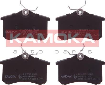 Kamoka JQ1013576 - Brake Pad Set, disc brake www.avaruosad.ee