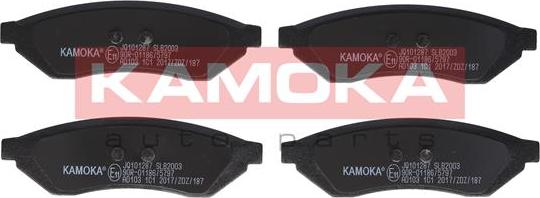 Kamoka JQ101287 - Kit de plaquettes de frein, frein à disque www.avaruosad.ee