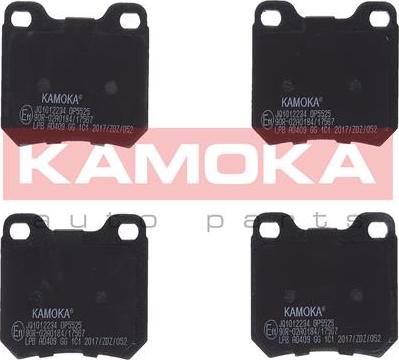 Kamoka JQ1012234 - Brake Pad Set, disc brake www.avaruosad.ee