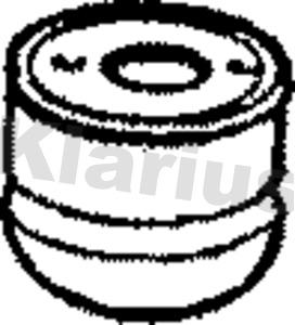 Klarius 210168 - Resonator, exhaust system www.avaruosad.ee