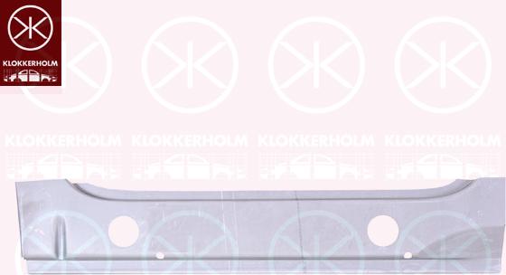 Klokkerholm 9558062 - Подножка, накладка порога www.avaruosad.ee