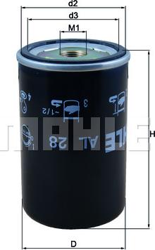 KNECHT AL 28 - Air Dryer Cartridge, compressed-air system www.avaruosad.ee