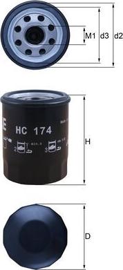 KNECHT HC 174 - Hidrofiltrs, Automātiskā pārnesumkārba www.avaruosad.ee