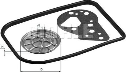 KNECHT HX 82D - Гидрофильтр, автоматическая коробка передач www.avaruosad.ee