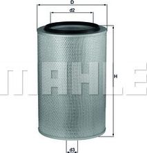KNECHT LX 273 - Luftfilter www.avaruosad.ee