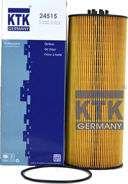 KTK GERMANY 24515 - Топливный фильтр www.avaruosad.ee